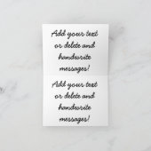 Baby brouwt Baby shower Bedankkaart (Binnen)