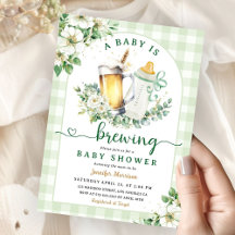 Baby Brouwt Baby shower Bier Genderneutraal