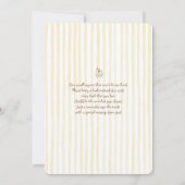 Baby brouwt Baby shower Invitation Kaart (Achterkant)