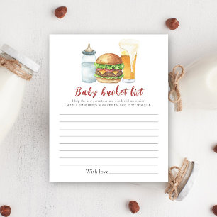 Baby brouwt bier - Baby bucketlist
