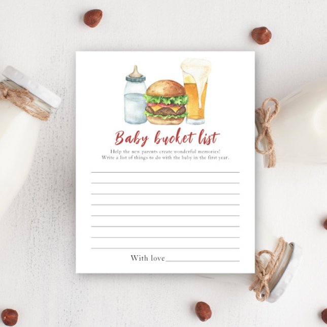 Baby brouwt bier - Baby bucketlist (Creator heeft geüpload)