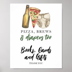 Baby brouwt bier Boeken Kaarten & Cadeaus Poster