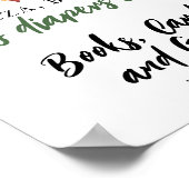 Baby brouwt bier Boeken Kaarten & Geschenken Poster (Hoek)