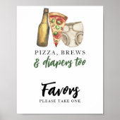 Baby brouwt bier Favors Poster (Voorkant)