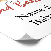 Baby brouwt bier Noem dat babyvoedsel Poster (Hoek)