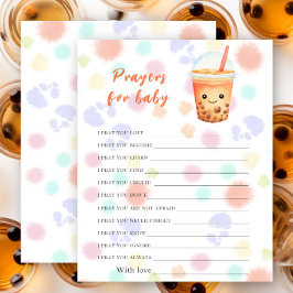 Baby brouwt Bubble Tea Gebeden voor baby