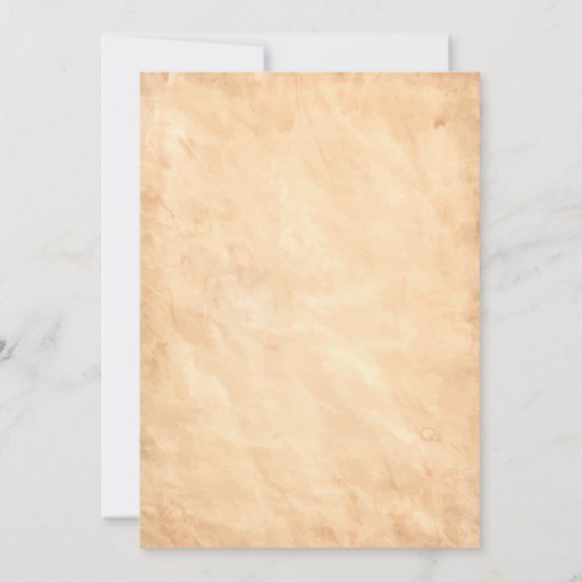 Baby brouwt heks Halloween Baby shower Kaart (Achterkant)