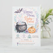 Baby Brouwt Heksenbaby Shower Kaart (Staand voorkant)