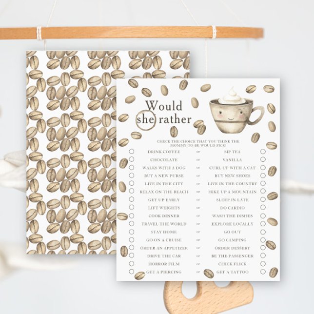 Baby brouwt Kawaii-koffie Zou ze liever (Creator heeft geüpload)