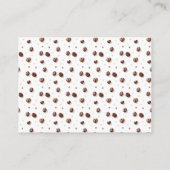 Baby brouwt koffieluier Raffle Informatiekaartje (Achterkant)