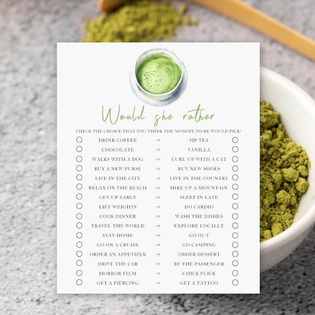 Baby brouwt Matcha Zou ze liever (Creator heeft geüpload)