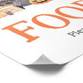 Baby brouwt Oranje Halloween Poster (Hoek)