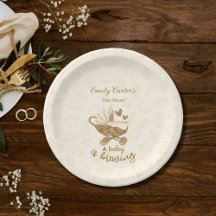 Baby brouwt Schattigee Pram Baby shower Borden