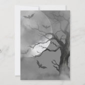 Baby brouwt spookachtig heks Halloween Baby shower Kaart (Achterkant)