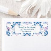 Baby brouwt theefeest Baby shower Etiket (Insitu)