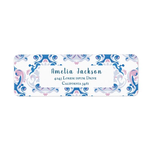 Baby brouwt theefeest Baby shower Etiket (Voorkant)