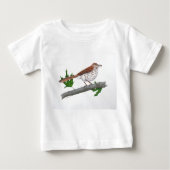 Baby Brown Thrasher T-Shirt (Voorkant)