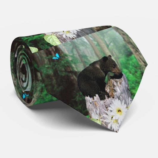 Baby bruin Beer, Stropdas (Opgerold)