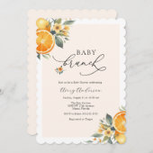 Baby Brunch Baby shower Uitnodiging (Voorkant / Achterkant)