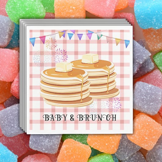 Baby & Brunch feestelijke souffle Baby shower Servet