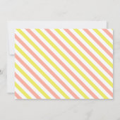 Baby & Brunch Pannenkoek Koffiebes Baby shower Kaart (Achterkant)