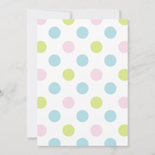 Baby Brunch | Uitnodiging tot Baby shower (Achterkant)