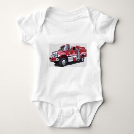Baby Brush Truck T-Shirt (Voorkant)
