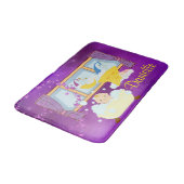 Baby Bubble Bath Paarse Moon & Stars Badmat (Gekanteld)
