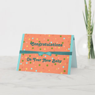 Baby Bubbles Gefeliciteerd met je nieuwe baby Kaart
