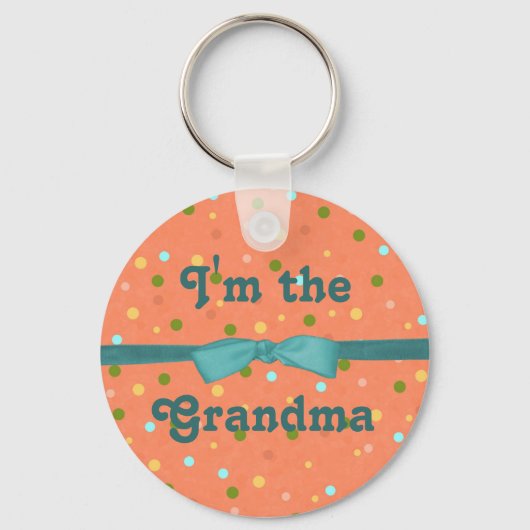 Baby Bubbles:"Ik ben de oma" Sleutelhanger (Voorkant)