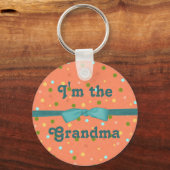 Baby Bubbles:"Ik ben de oma" Sleutelhanger (Voorkant)