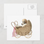 Baby-buggy Briefkaart (Voorkant / Achterkant)