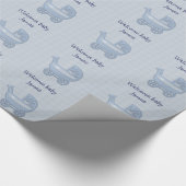 baby buggy cadeaupapier (Hoek)