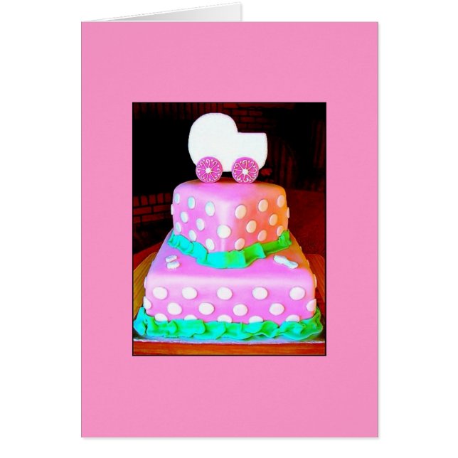 Baby Buggy Cake - Girl (Voorkant)