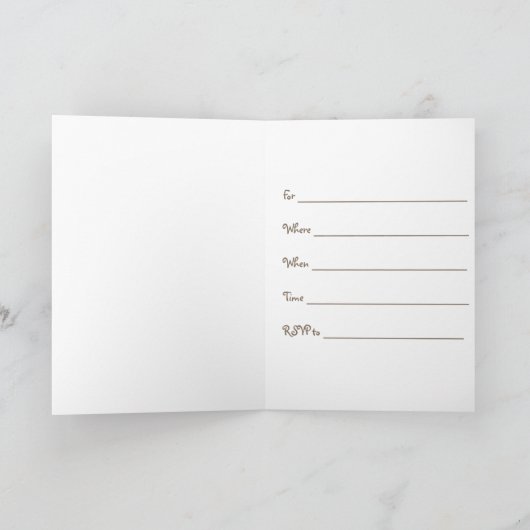 Baby Buggy Kaart (Binnen)