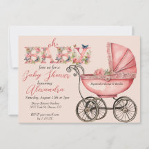 Baby Buggy Meisje Baby shower