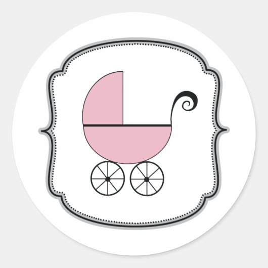 Baby Buggy Sticker (Voorkant)
