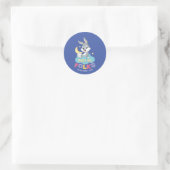 Baby BUGS BUNNY™ | Dat is allemaal mensen Ronde Sticker (Tas)