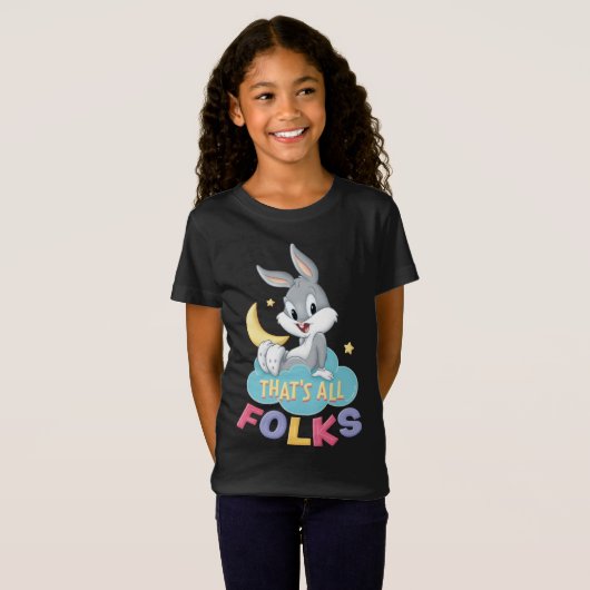 Baby BUGS BUNNY™ | Dat is allemaal mensen T-shirt (Voorkant volledig)