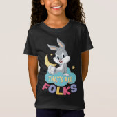 Baby BUGS BUNNY™ | Dat is allemaal mensen T-shirt (Voorkant)