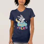 Baby BUGS BUNNY™ | Dat is allemaal mensen T-shirt (Voorkant)