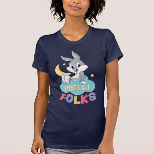 Baby BUGS BUNNY™ | Dat is allemaal mensen T-shirt (Voorkant)