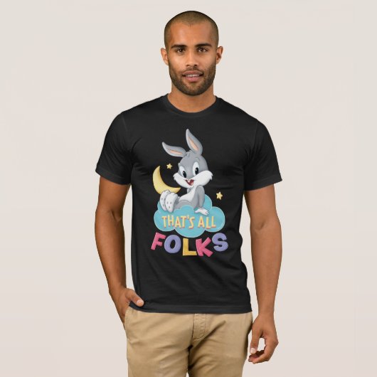 Baby BUGS BUNNY™ | Dat is allemaal mensen T-shirt (Voorkant volledig)