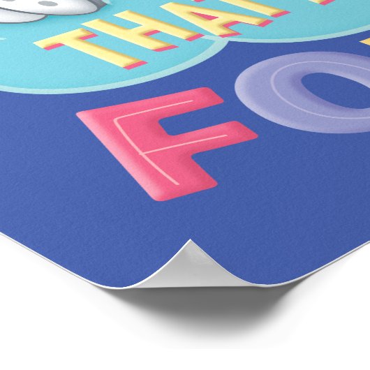 Baby Bugs Bunny | Dat zijn alle Folks. Poster (Hoek)