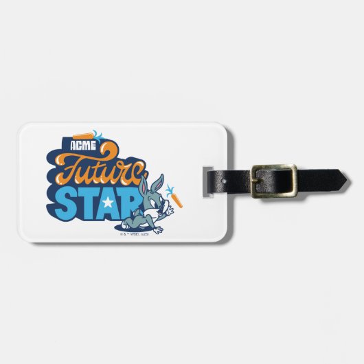 Baby BUGS BUNNY™ - Future Star Bagagelabel (Voorkant horizontaal)