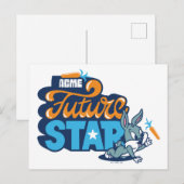 Baby BUGS BUNNY™ - Future Star Briefkaart (Voorkant / Achterkant)