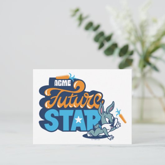 Baby BUGS BUNNY™ - Future Star Briefkaart (Staand voorkant)