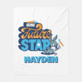 Baby BUGS BUNNY™ - Future Star Fleece Deken (Voorkant)