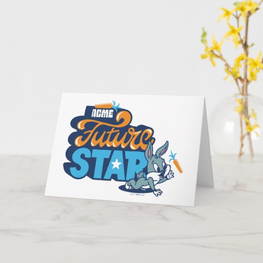 Baby BUGS BUNNY™ - Future Star Kaart (Gele Bloem)