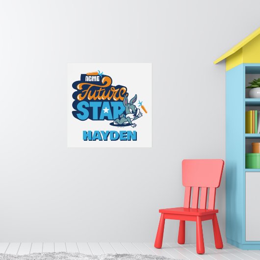 Baby BUGS BUNNY™ - Future Star Poster (Kinderkamer 1)